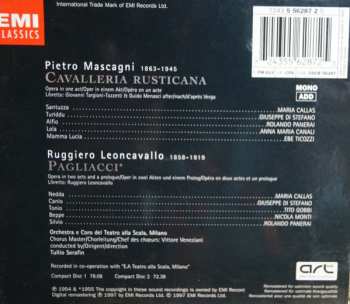 2CD Teatro Alla Scala: Cavalleria Rusticana / Pagliacci