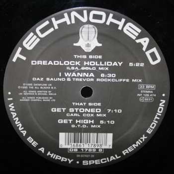 LP Technohead: I Wanna Be A Hippy (Special Remix Edition)