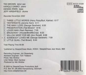 CD Ted Brown: Preservation