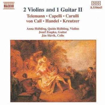 CD Georg Friedrich Händel: 2 Violins And 1 Guitar Vol. 2