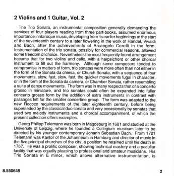 CD Georg Friedrich Händel: 2 Violins And 1 Guitar Vol. 2