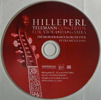 CD Freiburger Barockorchester: Concertos For Viola Da Gamba