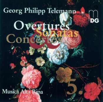 Album Telemann / Music Alta Ripa: Overtures Sonatas