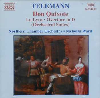 CD Georg Philipp Telemann: Don Quixote - La Lyra / Ouverture In D (Orchestral Suites)