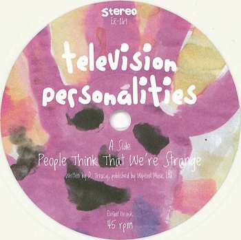 SP Television Personalities: People Think That We're Strange CLR | LTD