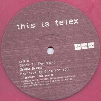 2LP Telex: This Is Telex LTD | CLR