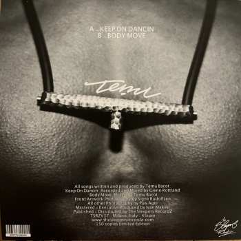 SP Temu Bacot: Keep On Dancin' / Body Move LTD