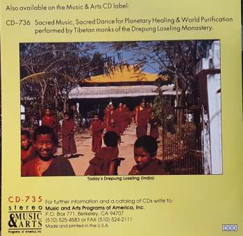 CD Ten Buddhist Monks Of The Drepung Loseling Monastery: Sacred Tibetan Chants From The Great Prayer Festival