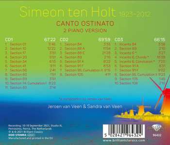 3CD Simeon ten Holt: Canto Ostinato (2 Piano Version)
