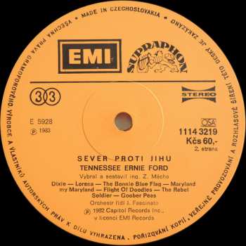 LP Tennessee Ernie Ford: Sever Proti Jihu