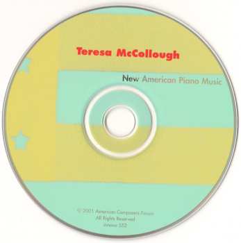 CD Teresa McCollough: New American Piano Music