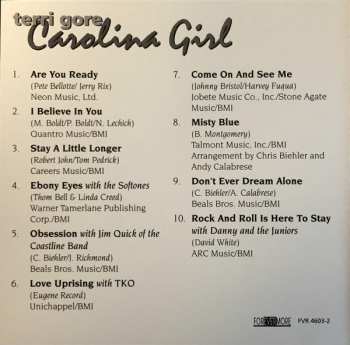 CD Terri Gore: Carolina Girl