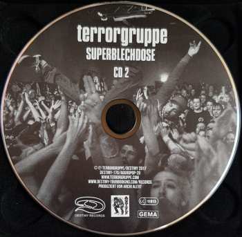 2LP/2CD/DVD/Dobozkészlet Terrorgruppe: Superblechdose LTD