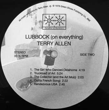 2LP Terry Allen: Lubbock (On Everything)