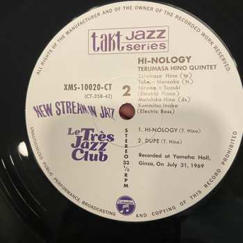 LP Terumasa Hino Quintet: Hi-Nology
