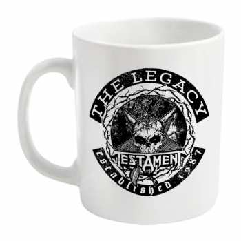 Merch Testament: Bögre The Legacy (white)