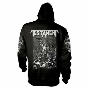 Merch Testament: Mikina Se Zipem Pitchfork Horns S