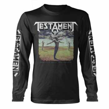Merch Testament: Hosszú ujjú póló Practice What You Preach