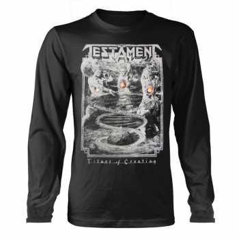Merch Testament: Hosszú ujjú póló Titans Of Creation (grey) Europe 2020 Tour
