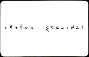 LP Tētēma: Geocidal