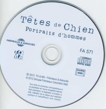 CD Têtes De Chien: Portraits D'Hommes