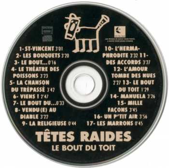 CD Têtes Raides: Le Bout Du Toit DIGI