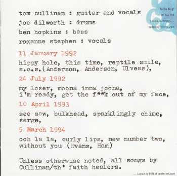 CD Th' Faith Healers: Peel Sessions