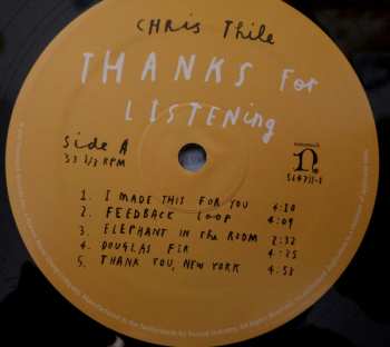 LP Chris Thile: Thanks for Listening
