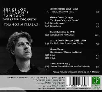 CD Joaquín Rodrigo: Joaquin Rodrigo: Seikilos Epitaph's Fantasy - Works For Solo Guitar