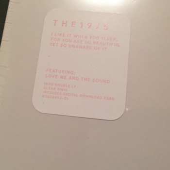 2LP The 1975: I Like It When You Sleep, For You Are So Beautiful Yet So Unaware Of It CLR
