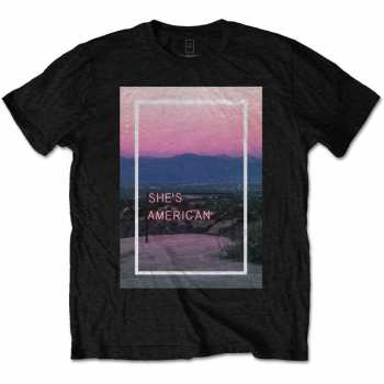 Merch The 1975: Póló She's American 