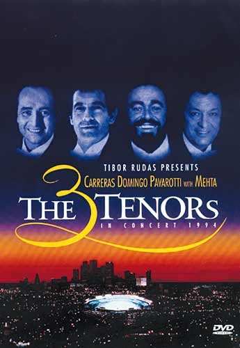 DVD Zubin Mehta: The 3 Tenors In Concert 1994