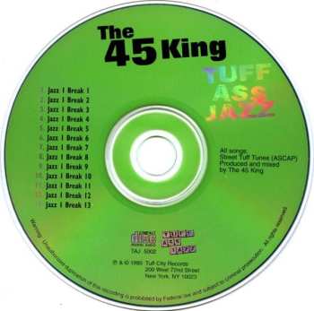 CD The 45 King: Tuff Ass Jazz