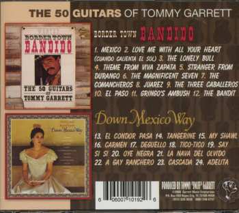 CD The 50 Guitars Of Tommy Garrett: Bandido / Down Mexico Way