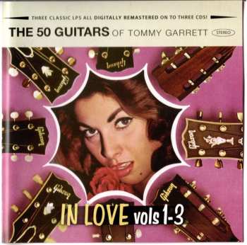 3CD The 50 Guitars Of Tommy Garrett: 50 Guitars In Love (volumes 1-3)