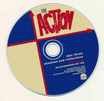4CD/Dobozkészlet The Action: Shadows And Reflections: The Complete Recordings 1964-1968