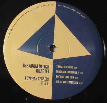 2LP The Adam Deitch Quartet: Egyptian Secrets