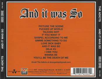 CD The Adicts: And It Was So!