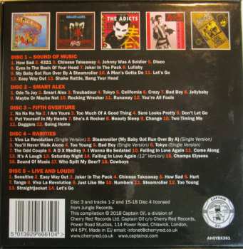 5CD/Dobozkészlet The Adicts: The Albums 1982 - 87