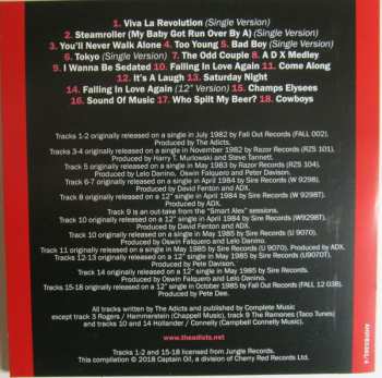 5CD/Dobozkészlet The Adicts: The Albums 1982 - 87