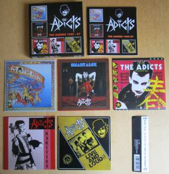 5CD/Dobozkészlet The Adicts: The Albums 1982 - 87