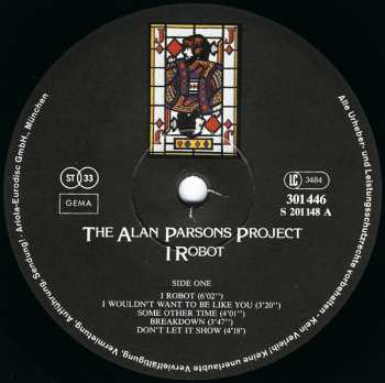 4LP/Dobozkészlet The Alan Parsons Project: I Robot / Pyramid / Eve / The Turn Of A Friendly Card