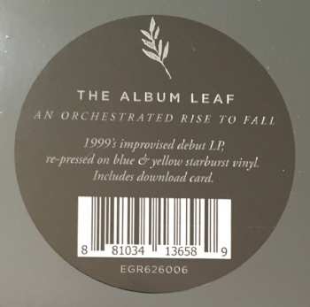 LP The Album Leaf: An Orchestrated Rise To Fall CLR | LTD