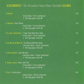 CD The Alexandrov Red Army Ensemble: The Alexandrov Song And Dance Ensemle Kalinka The Famous Folk Songs