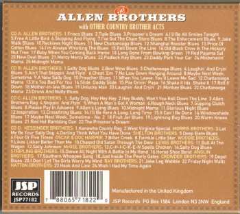 4CD/Dobozkészlet The Allen Brothers: The Allen Brothers With Other Country Brother Acts