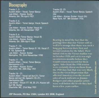 4CD/Dobozkészlet The Allen Brothers: The Allen Brothers With Other Country Brother Acts