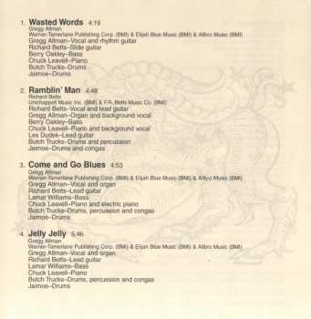 CD The Allman Brothers Band: Brothers And Sisters