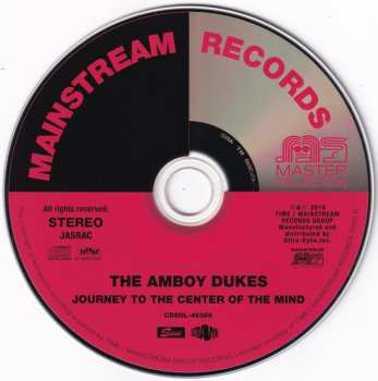 CD The Amboy Dukes: Journey To The Center Of The Mind LTD