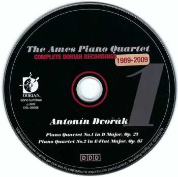 8CD/Dobozkészlet Ames Piano Quartet: Complete Dorian Recordings 1989-2009