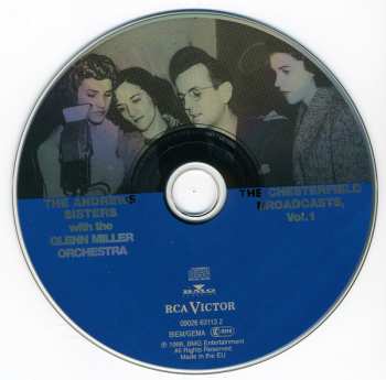 CD Glenn Miller And His Orchestra: The Chesterfield Broadcasts, Vol. 1